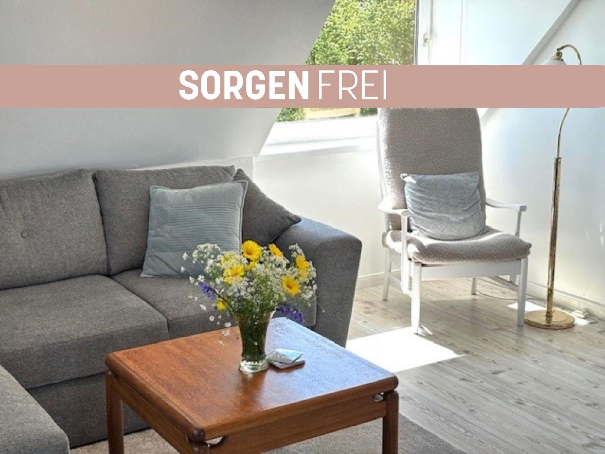 Sorgenfrei -Ruhe Und Erholung In Schoener Studiowohnung Glücksburg المظهر الخارجي الصورة